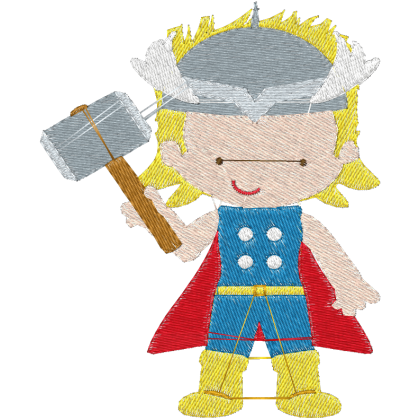 Matriz de Bordado Thor Baby 